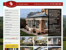 Tablet Screenshot of dbconservatories.co.uk